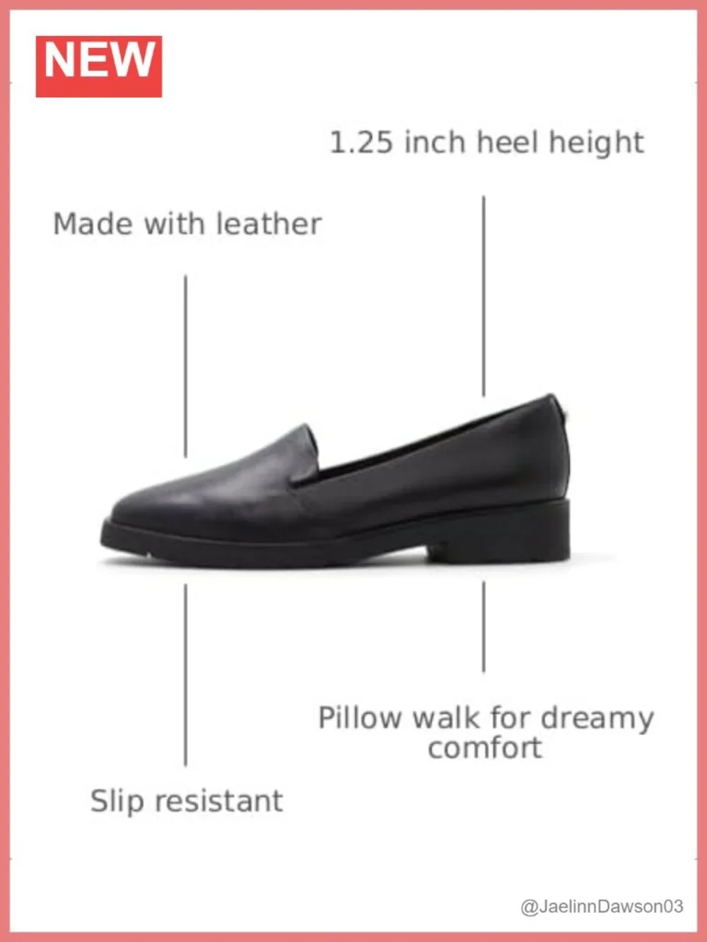 Comfortable Leather Slip-On Loafer Flats with Cushioned Soles